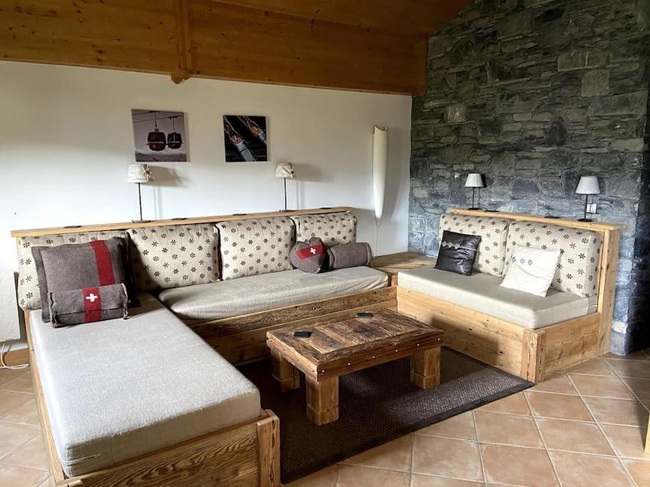 Three Bedroom Apartment, Samoens, Grand Massif Экстерьер фото